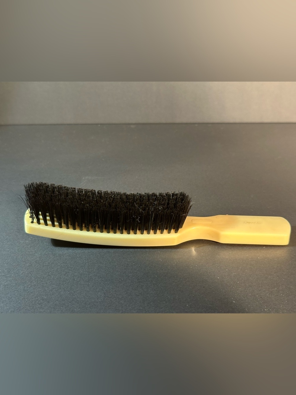 Vintage Fuller Brush Nylon Bristle Hair Lint Brush 6 Rows  8" Cream Ivory USA